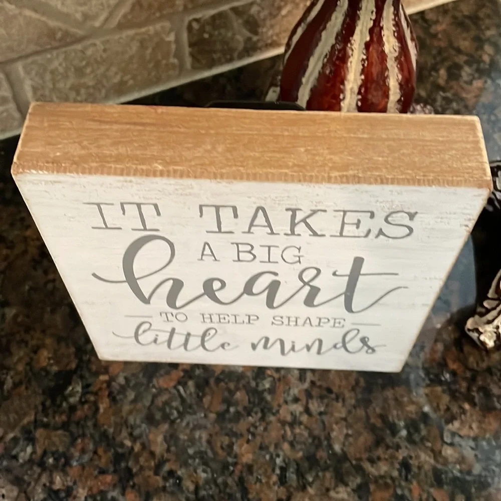 Decorative Wood Sign - Picture 2 of 8